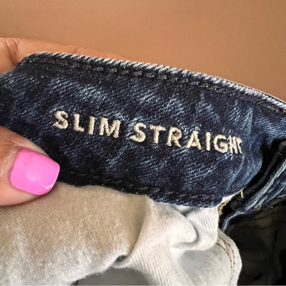 American Eagle Airflex Slim Straight Jeans Size 30 x 32 - Picture 10 of 11